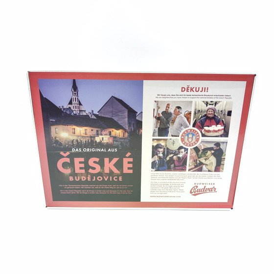 Image 1 of Budweiser Budvar advertising sign