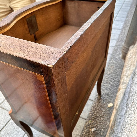 Image 1 of Louis XV and Louis XVI Transitional Style Chest of Drawers, circa 1900 - France