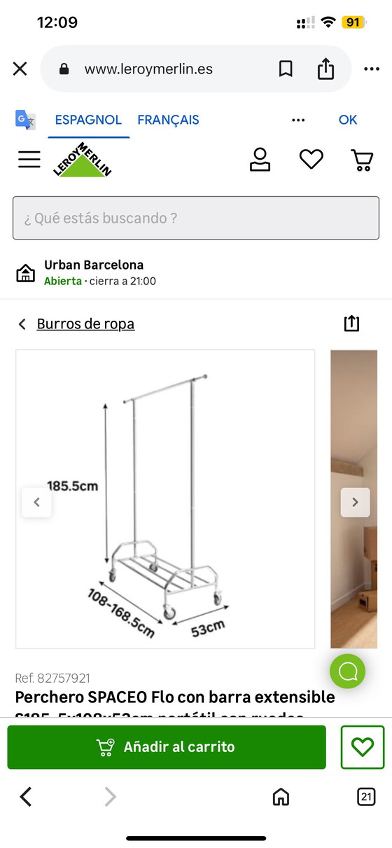 Image 1 of Súper percha / perchero