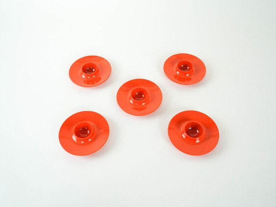 Image 1 of Juego de hueveras, diseño danés, década de 1970, fabricado por Rosti.