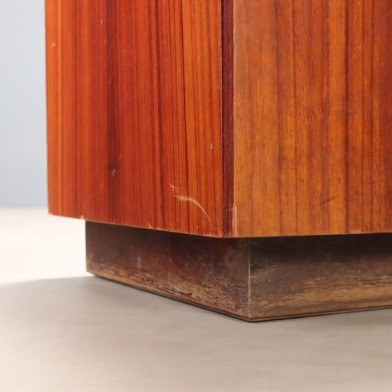 Buffet des années 1960 en bois et marbre – Buffet bas, Wood (photo 9 of 12)