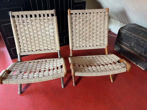 Chaise ciseaux Hans Wegner