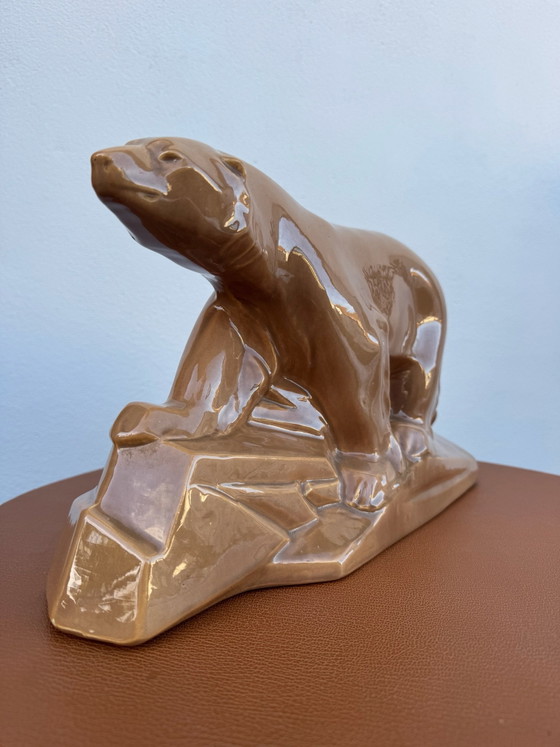Scultura orso Art Déco E.Cazaux – Sculture, Ceramica (photo 13 of 15)