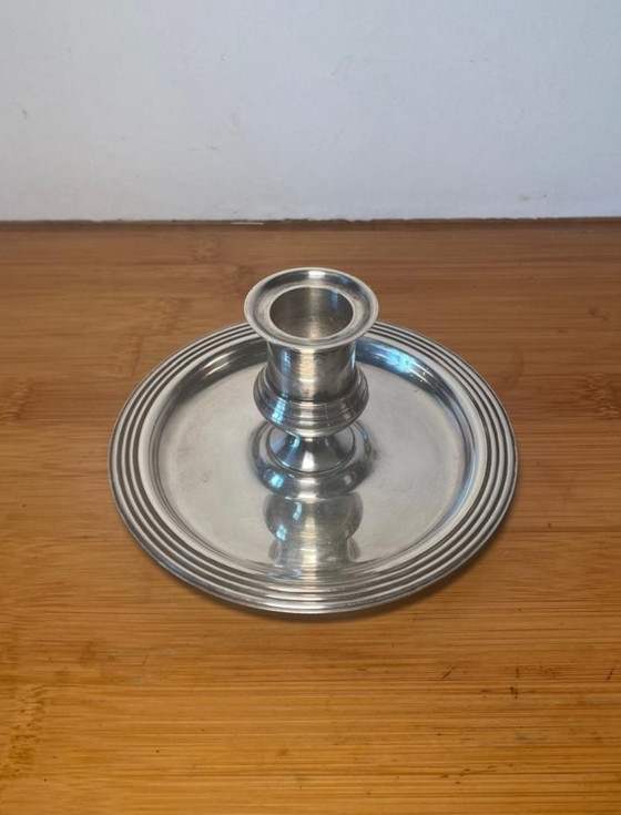 Image 1 of Bougeoir de chambre Christofle en métal argenté