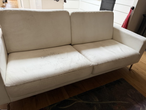 Gispen Classic 3-Seater Sofa – 3-5 seaters, Leather, Chrome (photo 4 of 5)