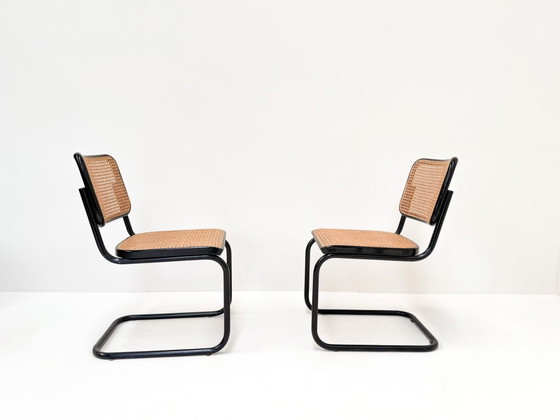 Image 1 of 4X Thonet Cesca stoel van Marcel Breuer