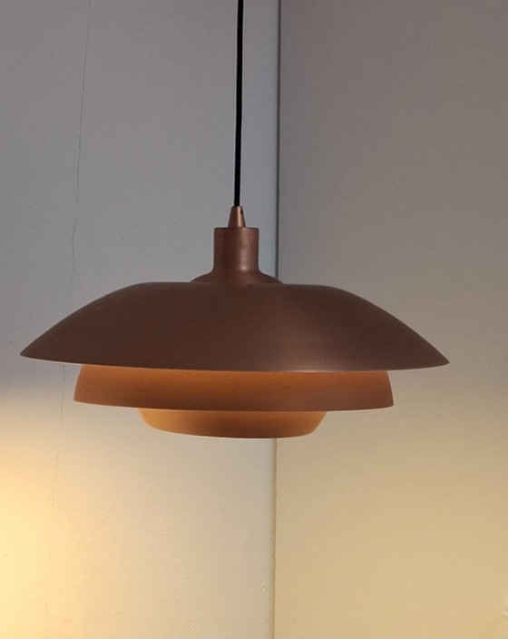 Image 1 of Suspension scandinave couleur cuivre