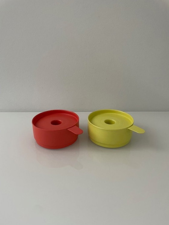 Image 1 of Set di 2 candelabri vintage IKEA VELCEND – design anni '90