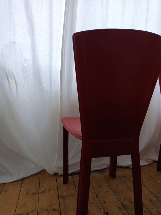4x Frag Italy Chairs – Dining chairs, Leather, Metal (photo 4 of 12)
