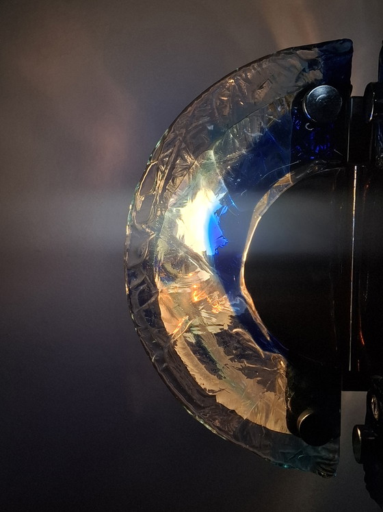 Image 1 of Lampada da sospensione in vetro di murano anni 70s 