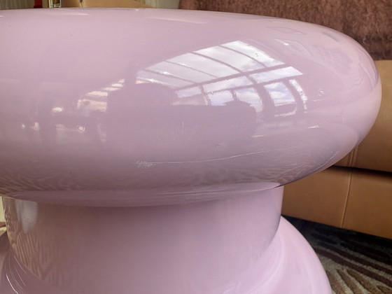 Kartell Pilastro Side table Lilac – Plastic (photo 7 of 8)