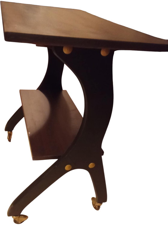 Image 1 of Teak double-level sideboard