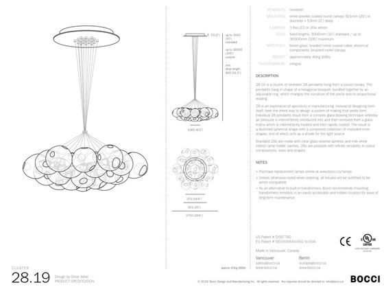 Image 1 of Suspension Bocci 28.19