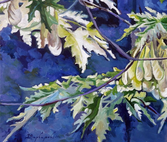 Original Oil Painting Contemporary Art Nature Maple – Paintings & Drawings, Canvas (photo 6 of 7)