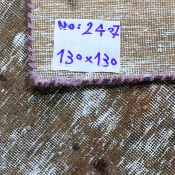 Image 1 of Retroslice vintage vloerkleed 130x130