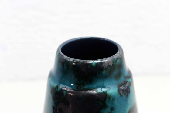 Image 1 of Vase Vintage Scheurich 1960 Enamel And Glaze