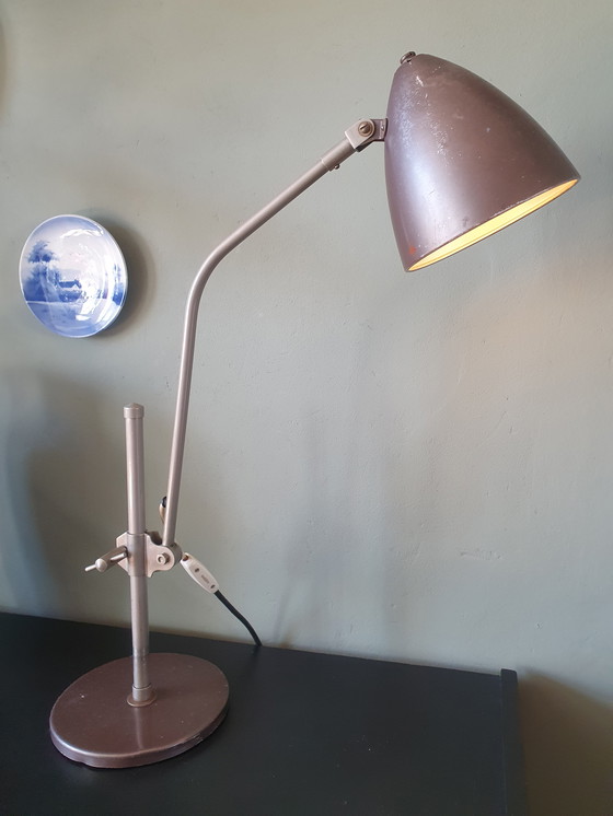 Image 1 of Lampada da scrivania Hala disegnata da H. Busquet, anni '40