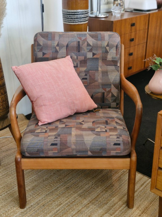 Image 1 of Poltrona di design danese J. Olson & Son in teak