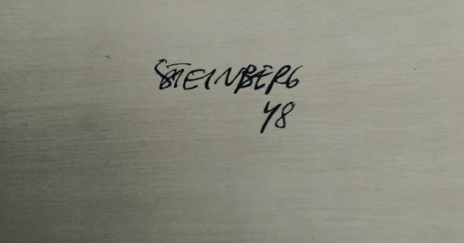 Saul Steinberg, Signed With Registration In Impressum Copyright "Maeght Editeur - Arte Paris" Offset lithograph.
