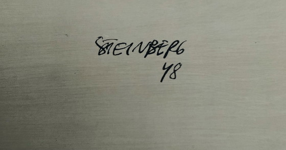 Image 1 of Saul Steinberg, Gesigneerd Met Registratie In Impressum Copyright “Maeght Editeur - Arte Paris” Offsetlithografie.