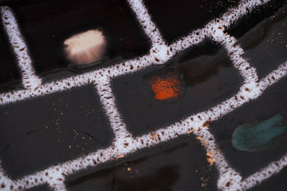 Image 1 of Keramische schaal, Duits ontwerp, jaren 60, vervaardigd in West-Duitsland.