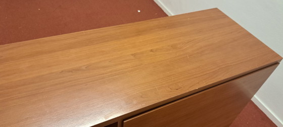 Image 1 of Modern wooden sideboard with drawers and compartments