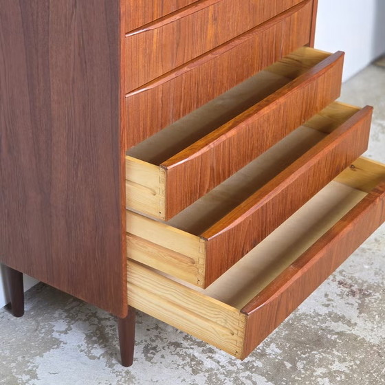 Cassettiera danese vintage, teak anni '60 scandinava, Cassettiere, Legno, Marrone, Scandinavian (foto 12 di 19)