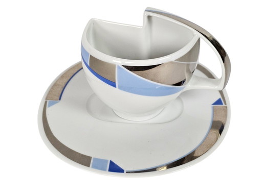 Rosenthal - Studio Line - Memphis style - Antje Bruggemann - Kunstlertasse Nr. 24 - Germany -.