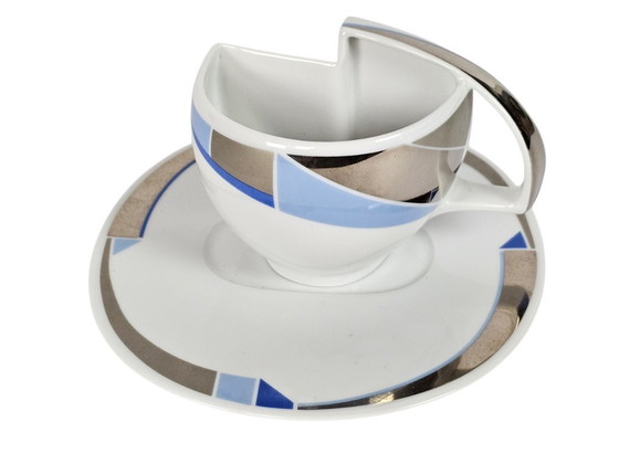Image 1 of Rosenthal - Studio Line - Memphis style - Antje Bruggemann - Kunstlertasse Nr. 24 - Germany -.