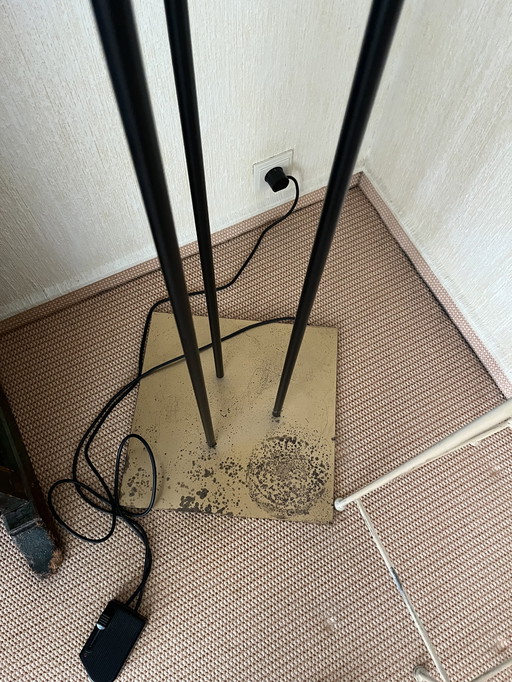 floor lamp in brass by Anta Leuchten