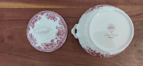 Image 1 of Villeroy & Boch "Fasan Rot" Porzellan - 111 Teile