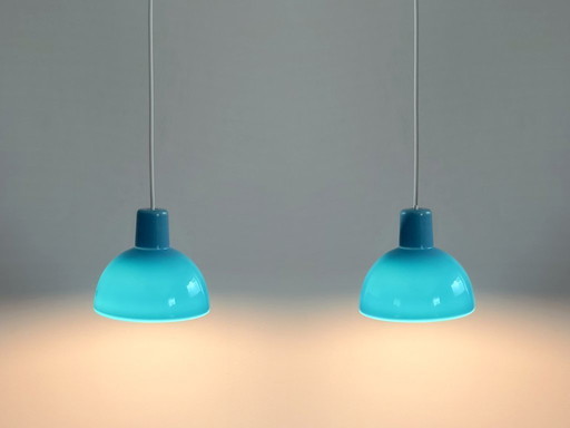 pendant lamp set Royal Copenhagen Holmegaard