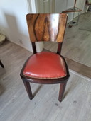 Tavolo da pranzo Art Déco con 5 sedie