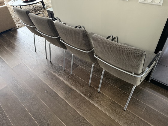 Image 1 of 4x Gelderland Young Zoom dining chairs