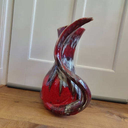 Very special and large sixties vase (Vallauris?)