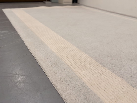 Pode Nastro Design Tapis Steel Blue, Autre, Laine, Multicolore (photo 4 sur 7)