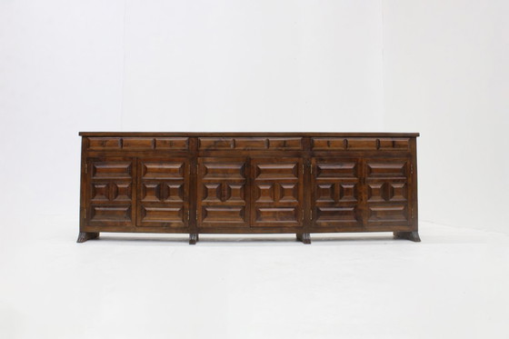 Image 1 of Vintage Brutalist sideboard from the 1970s