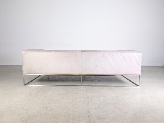 Image 1 of Original Living Divani Ile Cube divano in pelle a due posti design