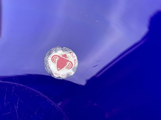 Image 1 of Bol en verre de Prague fait à la main