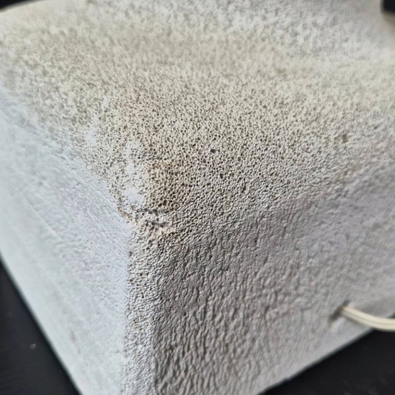 Image 1 of BELANGRIJKE VINTAGE LINTLAMP UIT 1970 IN LICHTE STEEN DLG GALISSON TORMOS JAREN 70