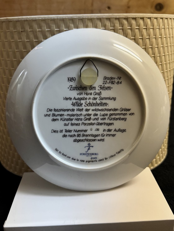 Image 1 of 🌸 “Wild Beauty” | Fürstenberg collector plates | Limited Edition | Complete and rare series | New