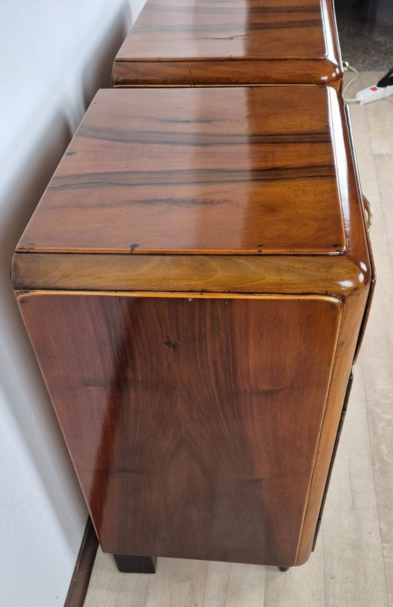 Image 1 of Tables de chevet Art Déco Emiliani 1934