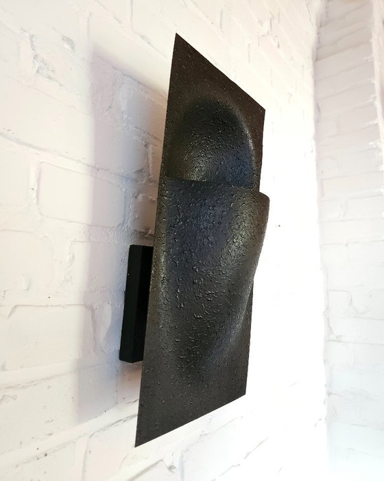 Image 1 of Raak 'Balance' wall lamp, Bertrand Balas metal lamp, 60s lamp, Space age wall lamp