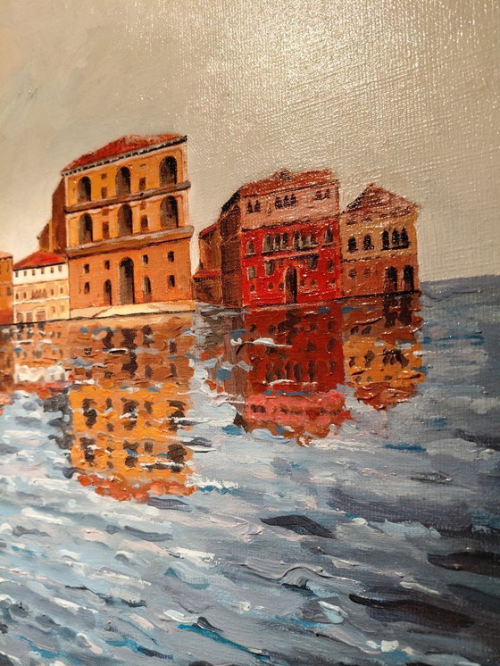 Image 1 of Toon Kuijpers schilderij   `Canal Grande`