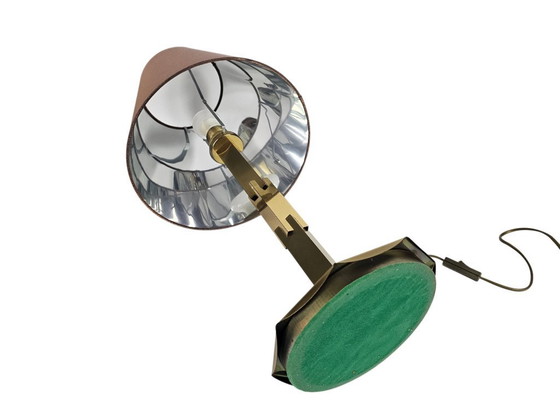 Image 1 of Arte Lumen - Style Willy Rizzo - Laiton - Lampe de table - Troisième quart du XXe siècle