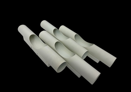 2x Linea Verdace - Wall lamp - Tubetto - White (Metal)