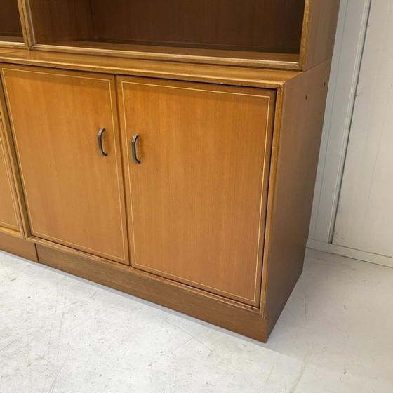 Image 1 of XL Modulaire Midcentury Kemkes Formule wandkast boekenkast vintage