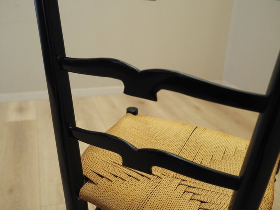 Image 1 of Chaise en hêtre, design italien, années 1950, designer : Gio Ponti, fabricant : Chiavari