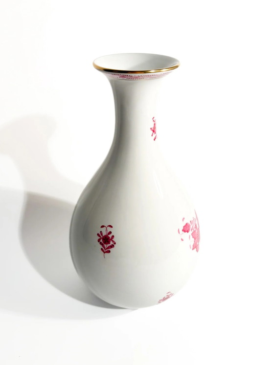 Vaso in Porcellana Herend Apponyi Rosa degli anni '50 – Vasi (photo 4 of 8)