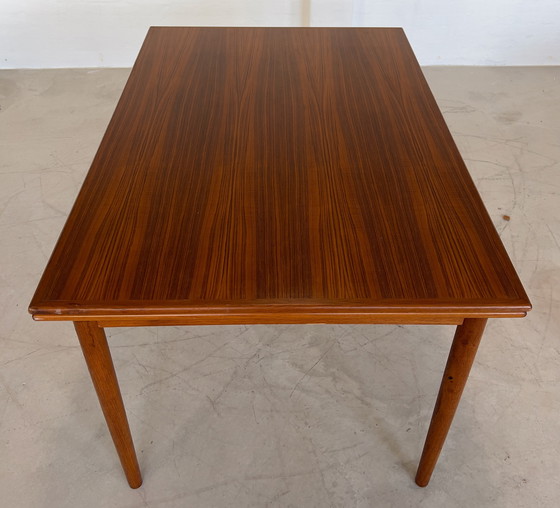 Image 1 of Deense Teak Midcentury Eettafel Door Ar Møbler